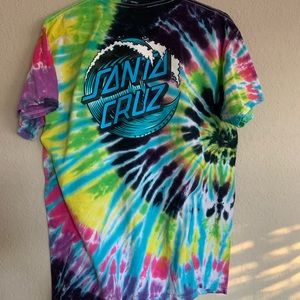Santa Cruz Tie-Dye Top 🌈